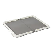 SUDOO 犬 トイレトレー 大型犬 トイレ 特大 スーパーワイド 1枚 ドッグトレー 1020 x 710 x 50mm 飛び跳ね防止 ペット 犬用トイレ トイレトレーニング お掃除簡単 メッシュ付 (グレー,スーパーワイド) - 16