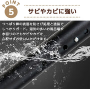 ツッパリ棒 3m以上 突っ張り棒 強力 つっぱり棒 長い カーテン ステンレス 伸縮棒 強負荷 パーテーション ものほし竿 ドリル不要 カーテンレール 耐震 壁 物干し竿 洗濯物干し 布団干し 室内 屋外 調節簡単130-370cm (ホワイト) - 7