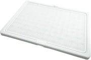 SUDOO 犬 トイレトレー 大型犬 トイレ 特大 スーパーワイド 1枚 ドッグトレー 1020 x 710 x 50mm 飛び跳ね防止 ペット 犬用トイレ トイレトレーニング お掃除簡単 メッシュ付 (グレー,スーパーワイド) - 11