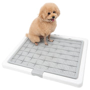 SUDOO 犬 トイレトレー 大型犬 トイレ 特大 スーパーワイド 1枚 ドッグトレー 1020 x 710 x 50mm 飛び跳ね防止 ペット 犬用トイレ トイレトレーニング お掃除簡単 メッシュ付 (グレー,スーパーワイド) - 12